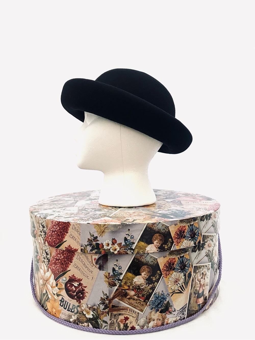 J. Crew Wool Bowler & Hat Box - Picture 3 of 15